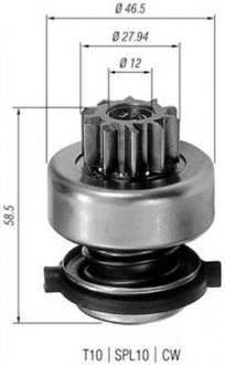 Бендикс стартера MAGNETI MARELLI AMB0191