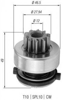 Бендикс стартера MAGNETI MARELLI AMB0357