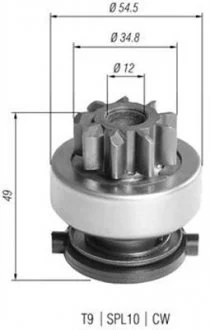 Автозапчастина MAGNETI MARELLI AMB0390 (фото 1)