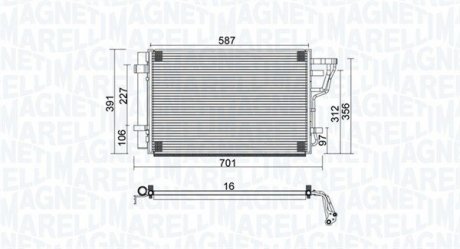 SKRAPLACZ KLIMAT. MAGNETI MARELLI BC951