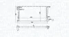 Радиатор двигателя CITROEN BERLINGO (MF) 1,8D (MFA9A) 1,9D 1,9D 4WD (MFWJZ) 1,9D (MFDJY) XSARA (N1, N2) 1,9D PEUGE MAGNETI MARELLI BM1866 (фото 1)