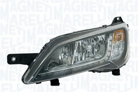 ФАРА FIAT DUCATO 14> H7+H7+LED ЛВ CZARNY MAGNETI MARELLI LPP852