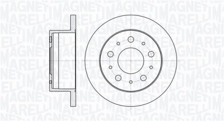 Автозапчасть MAGNETI MARELLI MBD0135