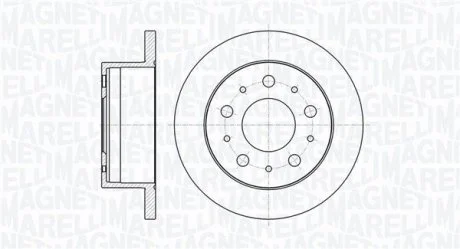 Автозапчасть MAGNETI MARELLI MBD0135