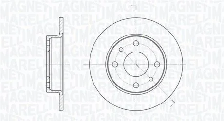 Автозапчасть MAGNETI MARELLI MBD0169