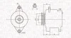 Генератор MAGNETI MARELLI MQA1615 (фото 1)