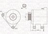 ALTERNATOR CITRO╙N C3 1.4 FLEXFUEL 09- MAGNETI MARELLI MQA1741 (фото 1)