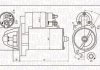 Стартер DB W124/W463/S124 MQS1202