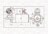 MAGNETI MARELLI BMW Стартер E34/E36/E38/E39 2,5D MQS984