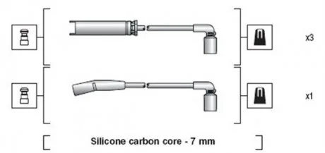 Набір проводів MAGNETI MARELLI MSK1273