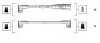 MAGNETI MARELLI Комплект высоковольтных проводов QUATTRO 2.2(MC/KW)  85-90 5 CIL. PASSAT 2,5 89- [941055110535] MSK535