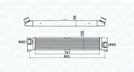 Фото 1 - citroen интеркулер системы подачи воздуха jumper,fiat ducato,peugeot boxer 06- MAGNETI MARELLI MST423 CITROEN Интеркулер системы подачи воздуха Jumper,Fiat Ducato,Peugeot Boxer 06- MAGNETI MARELLI MST423 (фото 1)