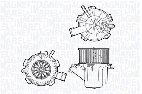 Вентилятор салона MAGNETI MARELLI MTE706AX