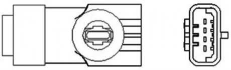 Лямбда-зонд LAGUNA II (BG0/1_), MAGNETI MARELLI OSM052
