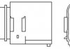 Лямбда-зонд AUDI/SEAT/SKODA 4 przewody, 250mm, 6 Ohm, 8W, PALCOWA OSM061