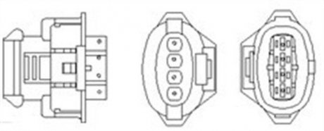 Лямбда-зонд FIAT CROMA 2,2 16V 05- MAGNETI MARELLI OSM133