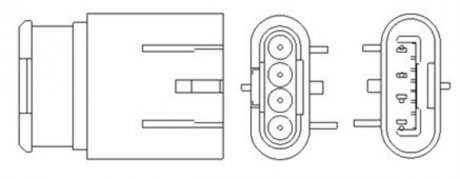 Лямбда-зонд FIAT PUNTO 1,2 14- MAGNETI MARELLI OSM160