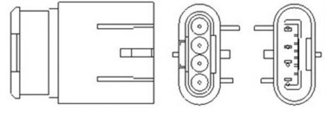 Лямбда-зонд FIAT PANDA 0,9 13- MAGNETI MARELLI OSM161