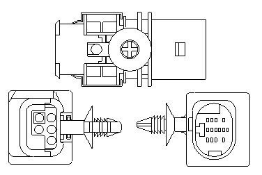 Лямбда-зонд FORD, DB, KIA MAGNETI MARELLI OSM177