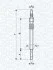 MAGNETI MARELLI Свеча накала VW LT MKII 2.8 [062900050304] UC42A