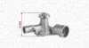 Помпа воды OPEL [352316170864] MAGNETI MARELLI WPQ0864 (фото 1)