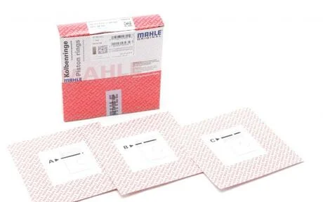 Комплект поршневих кілець Mahle MB C-E200,220 2,0-2,2CDI 06- MAHLE / KNECHT 00136N2