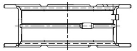 Вкладиші корінні 0.5 PASS-L MB 1,8/2,1CDi OM651 SPUTTER 06- (1) SPUTTER (Mahle MAHLE / KNECHT 001FL21834050