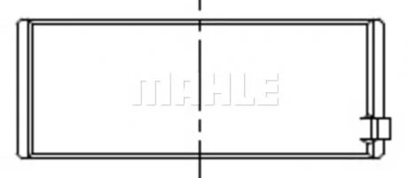 Вкладиш шатунний MAHLE / KNECHT 001PL21330025
