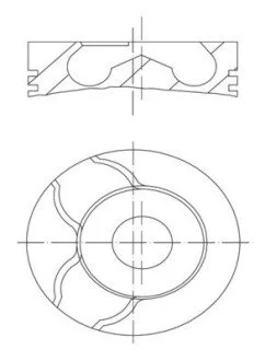 Поршень MAHLE / KNECHT 0101502