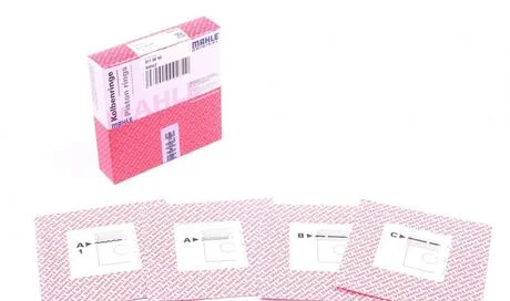 Комплект поршневих кілець Mahle OPEL MAHLE / KNECHT 01108N0 (фото 1)