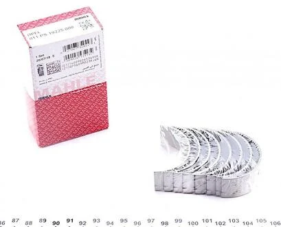 Вкладиші шатунні Mahle OPEL MAHLE / KNECHT 011 PS 19225 000 (фото 1)