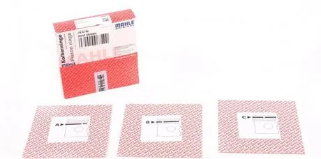 Комплект поршневих кілець FORD Focus/Mondeo/Transit "1,8TDci "02-12 MAHLE / KNECHT 01602N0