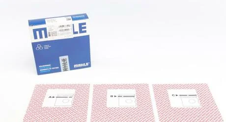 Комплект поршневих кілець Mahle RENAULT MAHLE / KNECHT 021 82 N1 (фото 1)