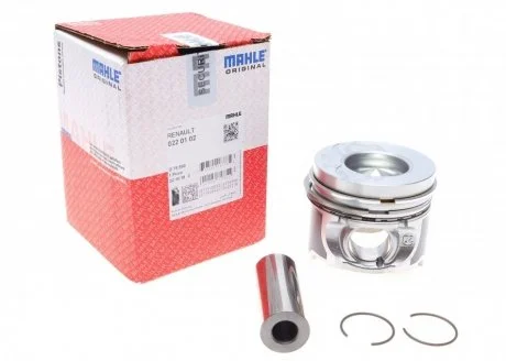 Поршень двигуна PKW RENAULT 76,50 MAHLE / KNECHT 022 01 02 (фото 1)