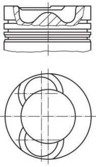 Поршень MAHLE MAHLE / KNECHT 028 09 02