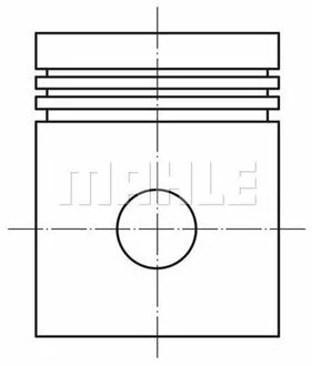 Поршень MAHLE / KNECHT 028PI00126000
