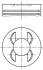 Поршень 74,51 (STD) AUDI A1, A3, SEAT LEON, LEON SC, LEON ST, TOLEDO IV, SKODA FABIA III, KODIAQ I, RAPID, SUPERB III, YETI, VW CADDY ALLTRACK, CADDY ALLTRACK/MINIVAN, CADDY IV 1.4 04.12- 028PI00153000