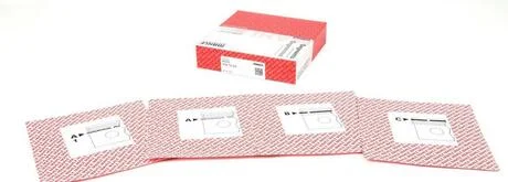 Комплект поршневих кілець Mahle AUDI MAHLE / KNECHT 03474N0 (фото 1)