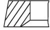 Комплект поршневих кілець Mahle FIAT/PEUGEOT Scudo,206,306,Expert,Partner 1,9D 96- MAHLE / KNECHT 040 01 N1 (фото 2)