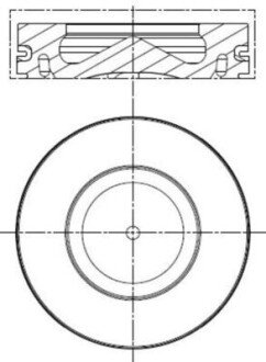 Piston MAHLE / KNECHT 081PI00100000