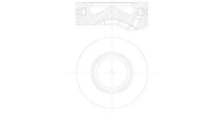 TLOK SILNIKA KPL Z PIERSC BMW 3 (E90) 325 D 10-11 SZT MAHLE MAHLE / KNECHT 081PI00105001