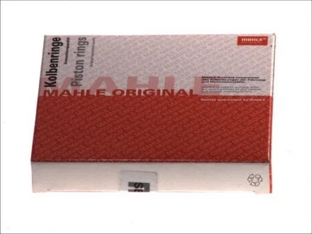 Кольца поршневые, комплект MAHLE / KNECHT 607 77 N0 (фото 1)
