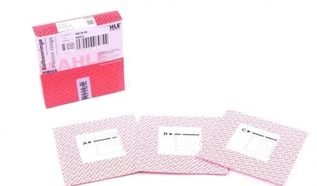 Комплект колец на поршень MAHLE / KNECHT 62920V0