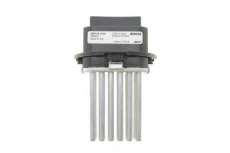 Резистор вентилятора салону MAHLE ABR 99 000S MAHLE / KNECHT ABR99000S (фото 1)