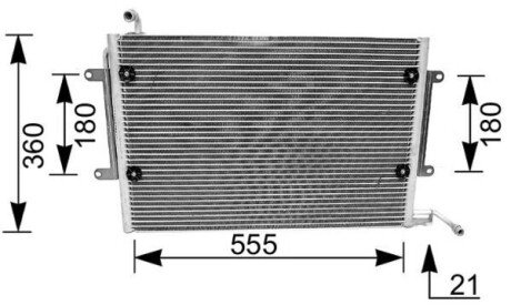 Автозапчасть MAHLE / KNECHT AC172000S