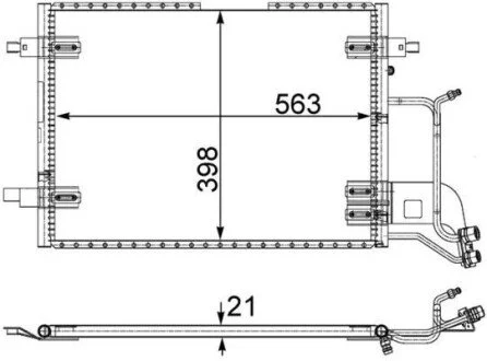 Автозапчасть MAHLE / KNECHT AC352000S