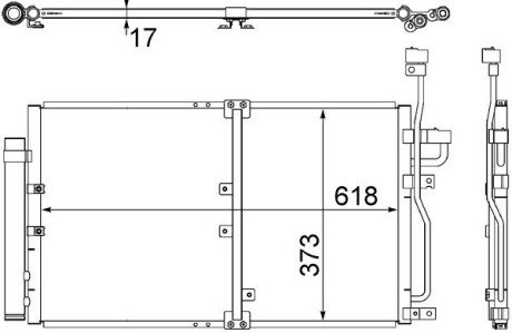 Автозапчасть MAHLE / KNECHT AC510000S (фото 1)