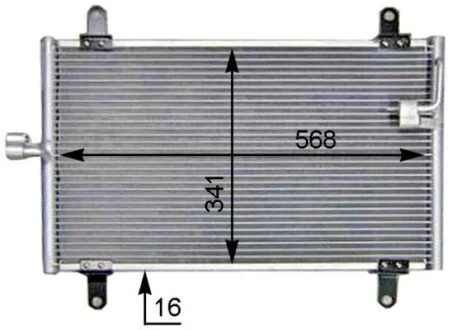 Автозапчасть MAHLE / KNECHT AC514000S