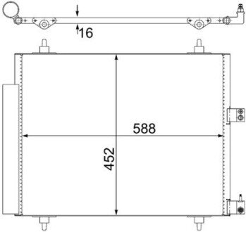 Автозапчасть MAHLE / KNECHT AC515000S