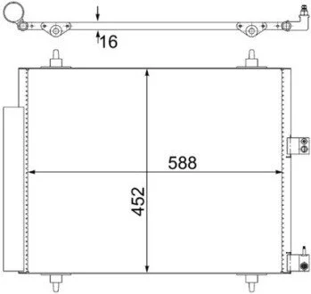 Автозапчасть MAHLE / KNECHT AC515000S